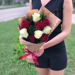 Букет Рэд энд вайт